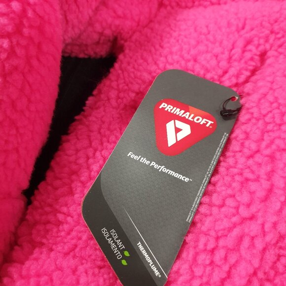 NWT Nike Therma-FIT Women High-Pile Pink Jacket Sherpa M - Picture 10 of 10
